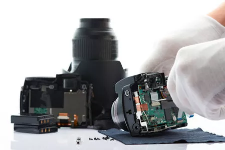 Замена разъема зарядки на фотоаппарате в Самаре